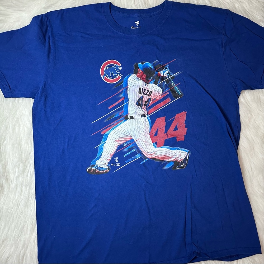 Chicago Cubs Fanatics Rizzo 44 Graphic Tee